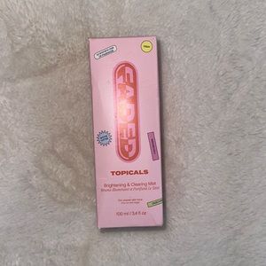 BRAND NEW Faded topicals- brightening, and clearing mist